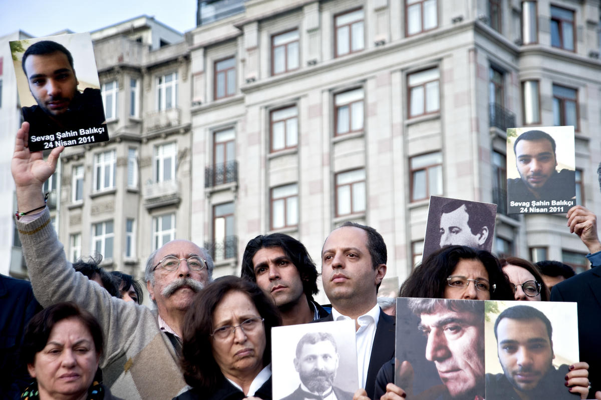 Եղեռնի յիշատակում ոստիկանական արգելքներով